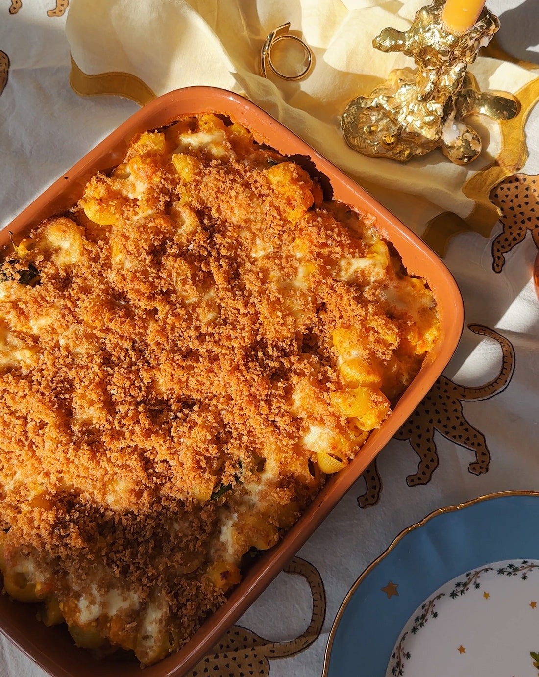 Pumpkin Pasta Bake