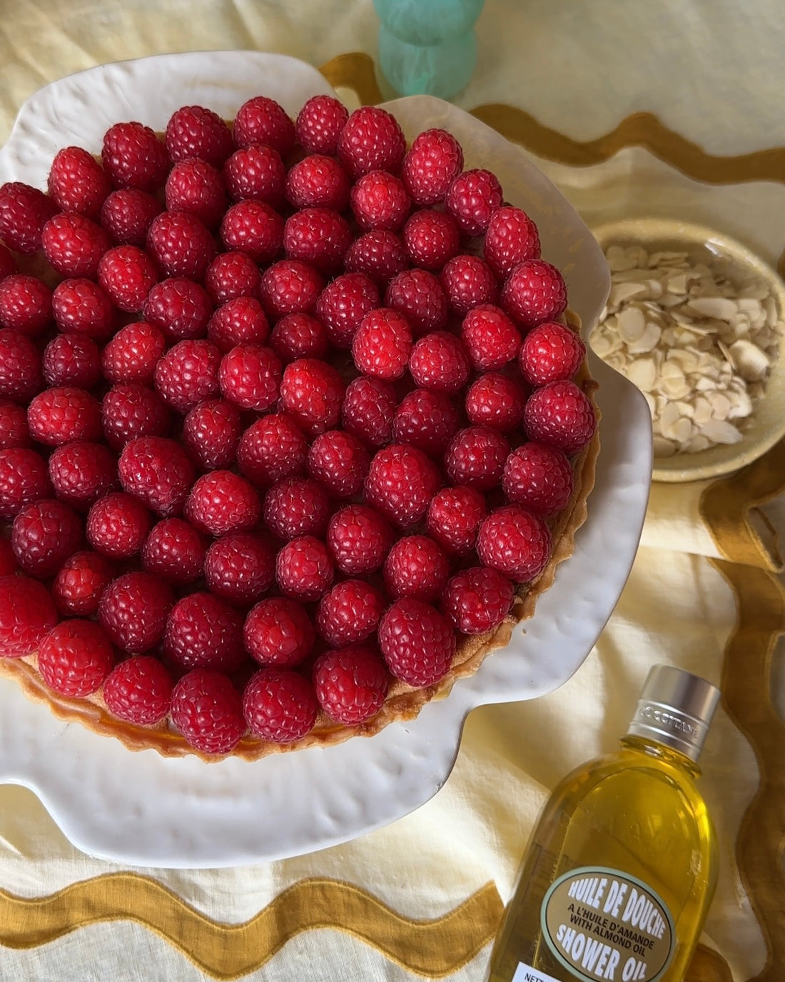 White Chocolate Frangipane Tart