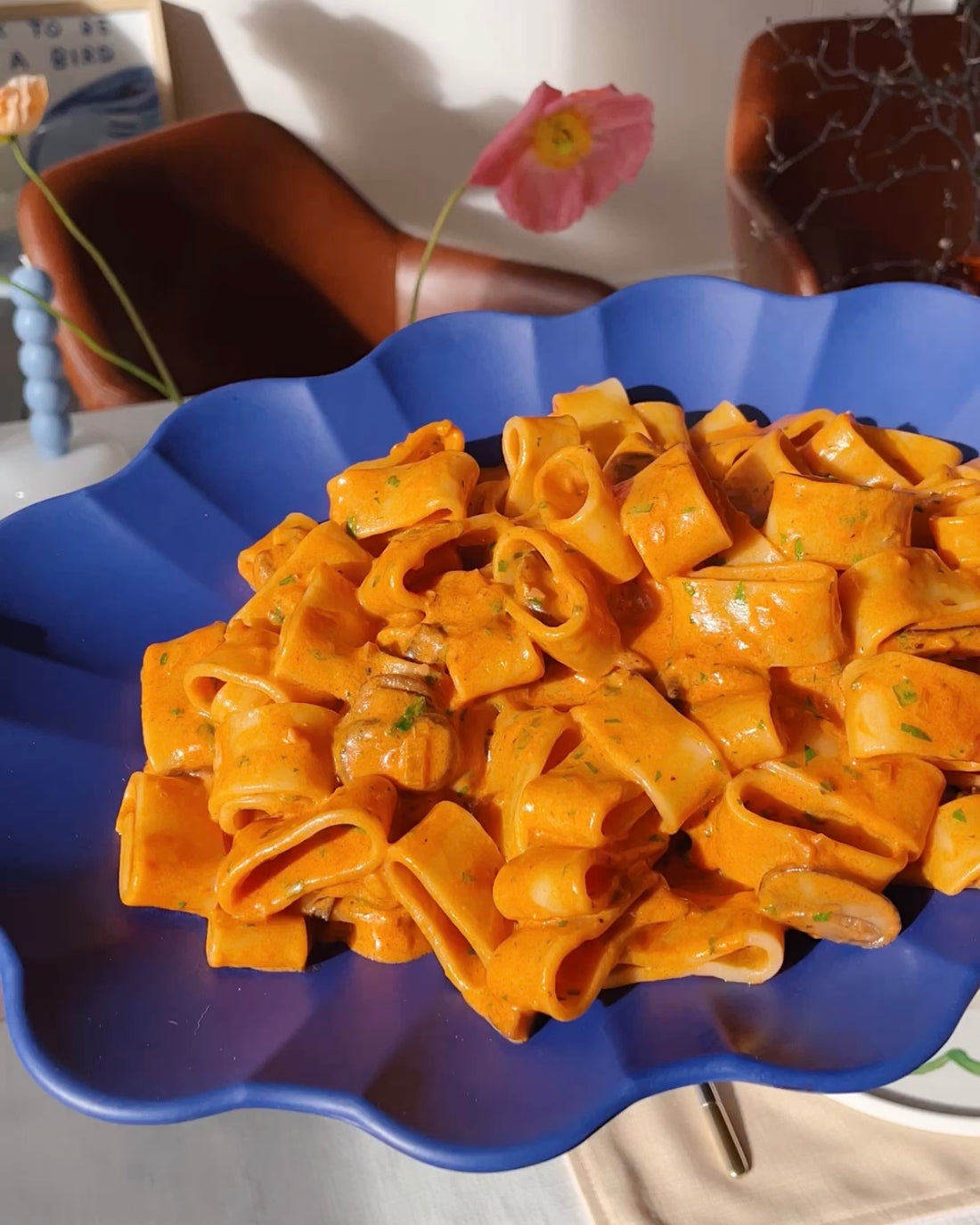 Gin Mushroom Pasta