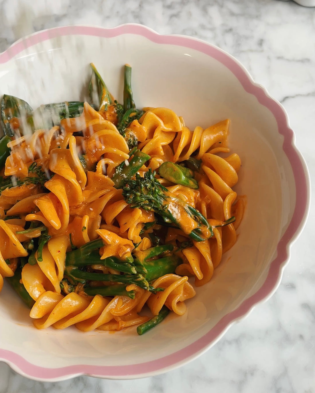 Lazy Girls Broccolini Rosé Pasta