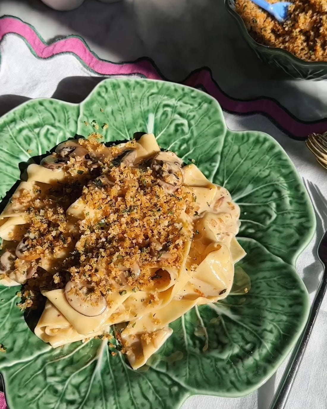 Mushroom Pappardelle