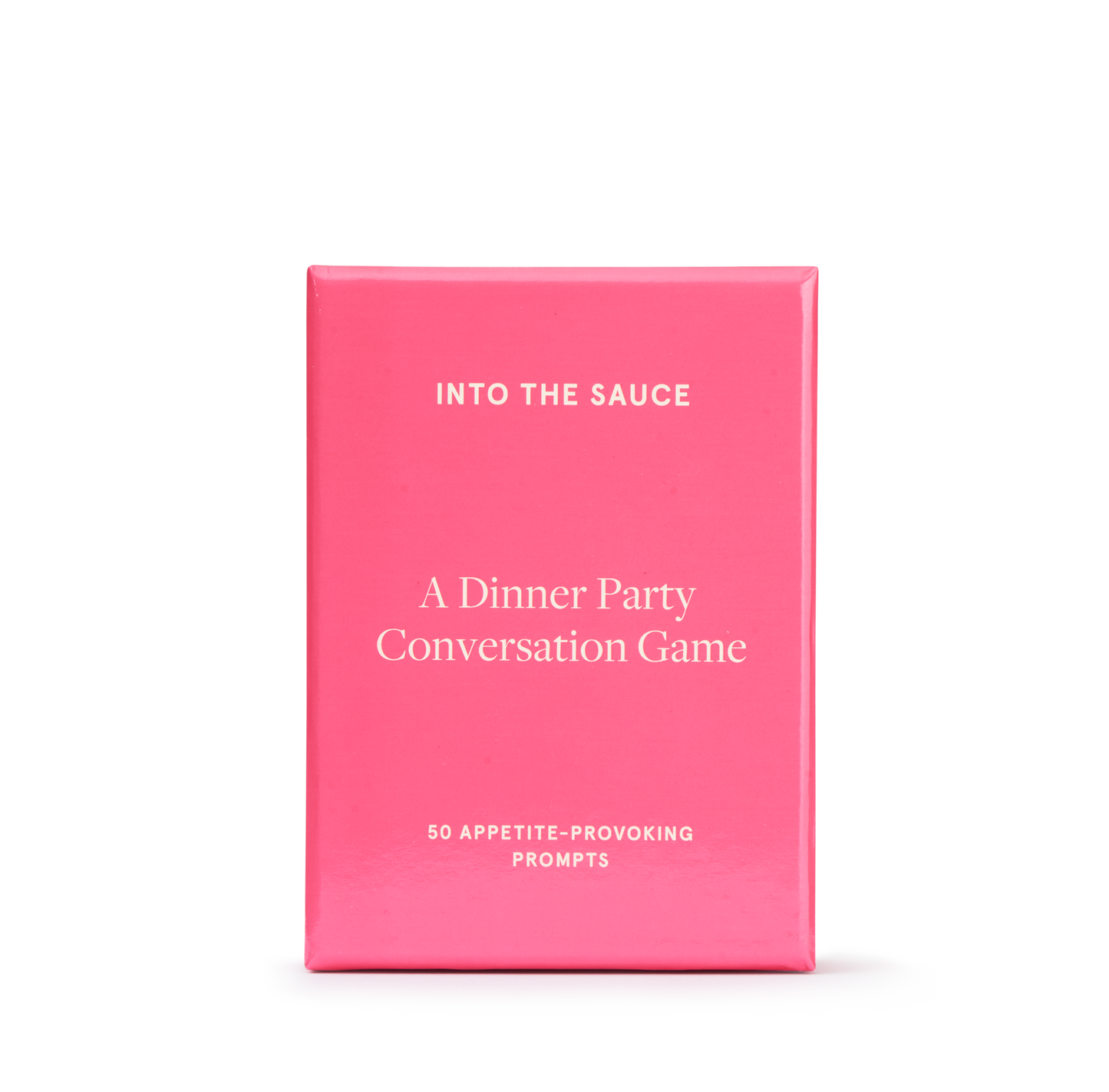 Into The Sauce: A Dinner Party Conversation Game