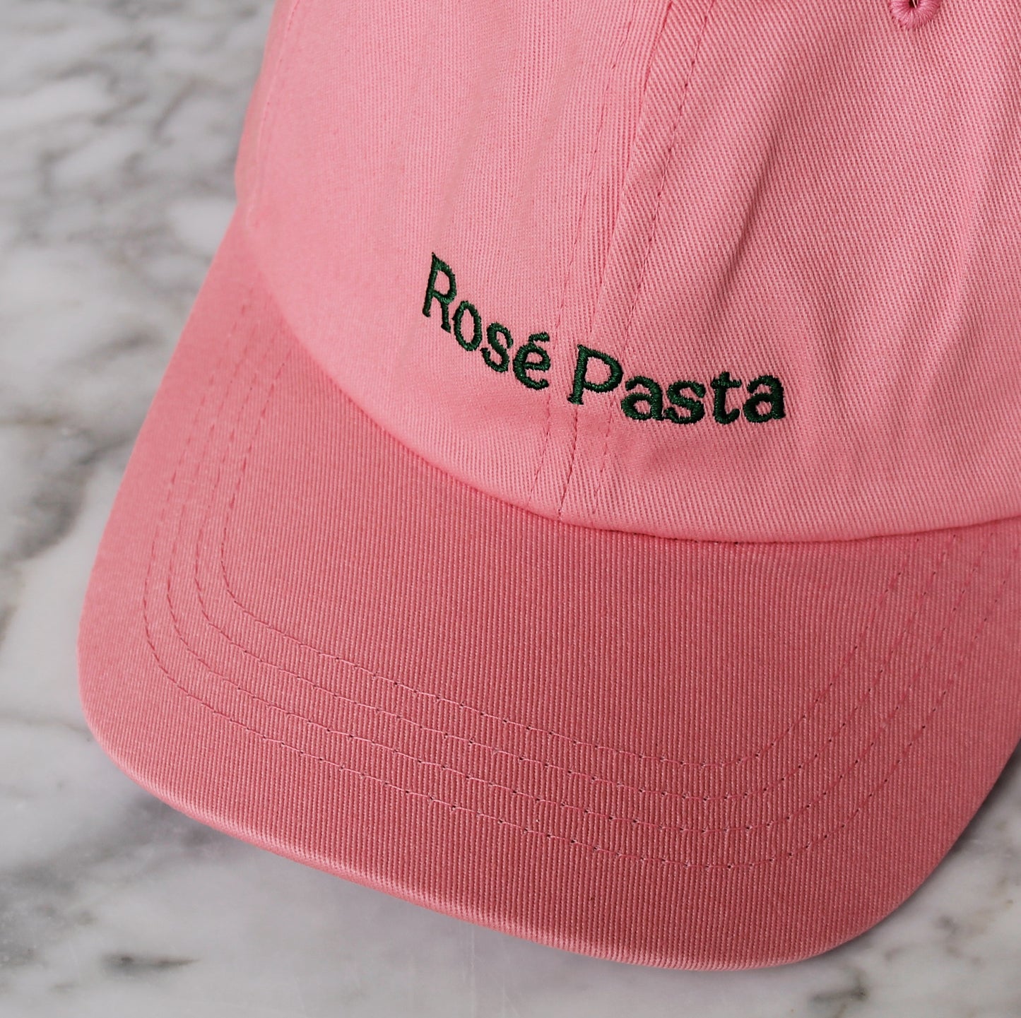 Rosé Pasta Cap