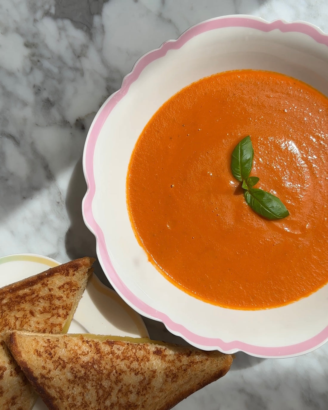 Tomato Soup, Cheese Toastie