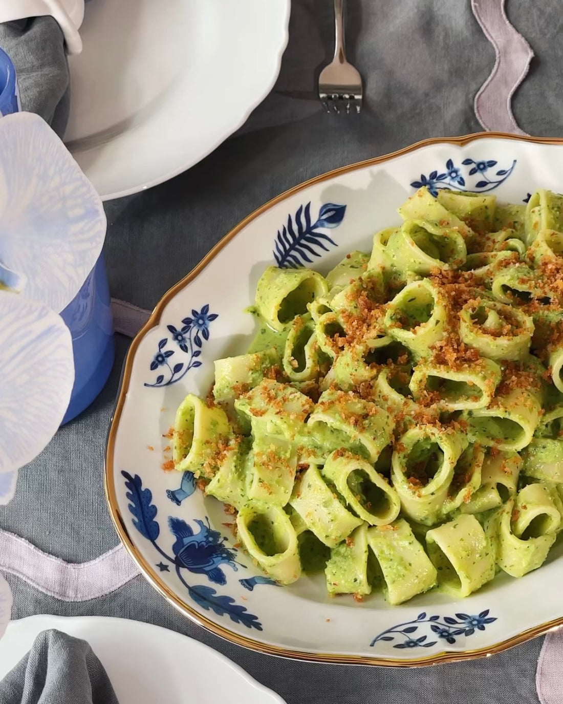 Pea and Ricotta Pasta